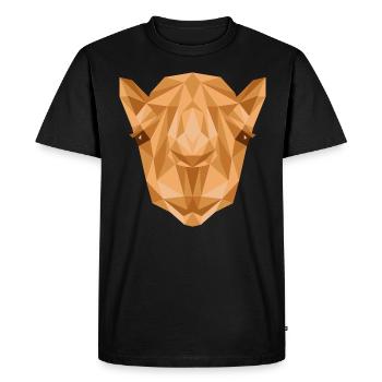 Art chamelier, faune puriste, nature animale - T-shirt Premium bio Homme - noir - Devant - Nico (187cm)
