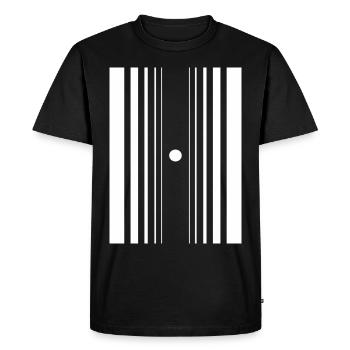 The Doppler Effect - Men's Premium Organic T-Shirt - black - Front - Nico (187cm)