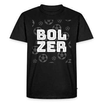 Bolzer - Men's Premium Organic T-Shirt - black - Front - Nico (187cm)