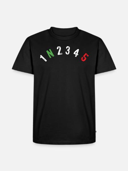 Motorcycle - For bikers - Men's Premium Organic T-Shirt - black