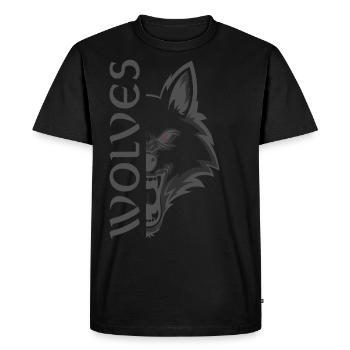 Valhalla Viking Vikings Bjoern côté fer - T-shirt Premium bio Homme - noir - Devant - Nico (187cm)