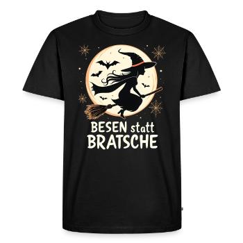 alto alto musicien Halloween amusant dicton - T-shirt Premium bio Homme - noir - Devant - Nico (187cm)