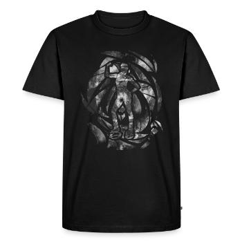 Grunge Jump Shoes Fitness - T-shirt Premium bio Homme - noir - Devant - Nico (187cm)