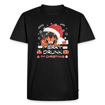 Marché de Noël de Rottweil - T-shirt Premium bio Homme - noir - Devant - Nico (187cm)
