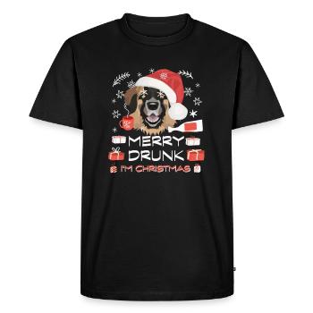 Marché de Noël de Leonberg - T-shirt Premium bio Homme - noir - Devant - Nico (187cm)