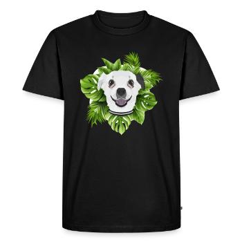 Tropical Chihuahua - T-shirt Premium bio Homme - noir - Devant - Nico (187cm)