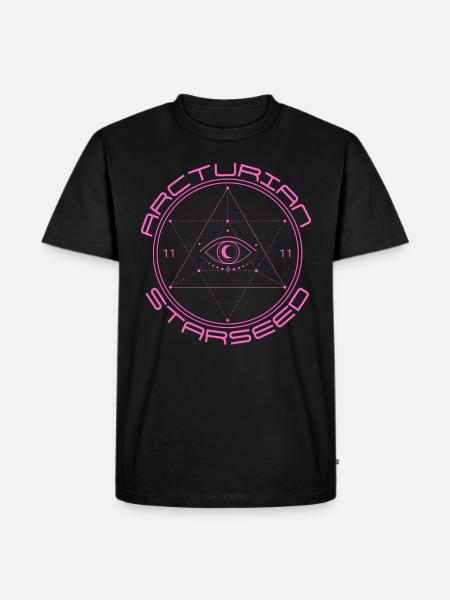 Arcturian Starseed 11:11 - Men's Premium Organic T-Shirt - black
