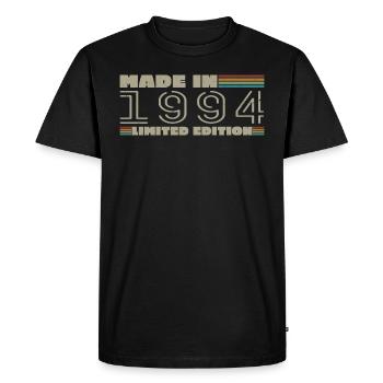 Cadeau d'anniversaire 1994 vintage 1994 né en 1994 - T-shirt Premium bio Homme - noir - Devant - Nico (187cm)