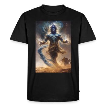 Génie Mythologie Mythe Cadeau - T-shirt Premium bio Homme - noir - Devant - Nico (187cm)