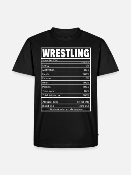 Wrestling - Men's Premium Organic T-Shirt - black