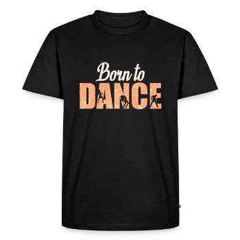 Tanzen - Männer Premium Bio T-Shirt - Schwarz - Vorne - Nico (187cm)