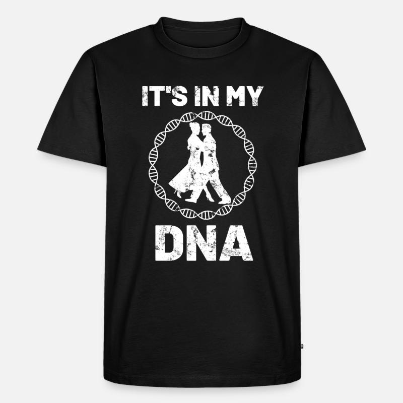 Dancing Dancer Dancer - Men's Premium Organic T-Shirt - black
