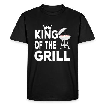 King Grill Grill Barbecue King Bbq Season - Men's Premium Organic T-Shirt - black - Front - Nico (187cm)
