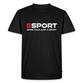 Esport Online Gaming Gamer - Men's Premium Organic T-Shirt - black - Front - Nico (187cm)