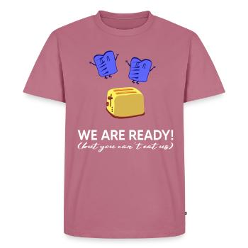 ukraine slava ukraini zelenskyi ukrainien - T-shirt Premium bio Homme - mauve - Devant - Nico (187cm)