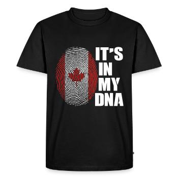 Canada - T-shirt Premium bio Homme - noir - Devant - Nico (187cm)