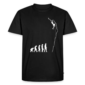 Escalade Bloc Grimpeur Cadeau - T-shirt Premium bio Homme - noir - Devant - Nico (187cm)