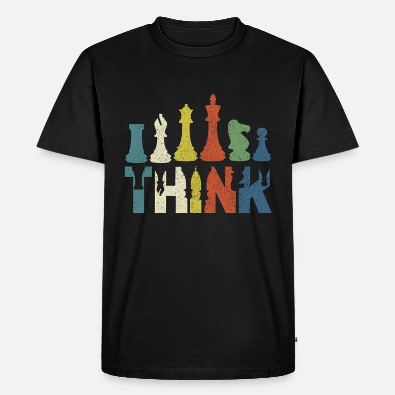 Chess Chess Player Gift - Men's Premium Organic T-Shirt - black