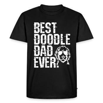 Goldendoodle chien le cadeau Dood - T-shirt Premium bio Homme - noir - Devant - Nico (187cm)