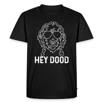 Goldendoodle chien le cadeau Dood - T-shirt Premium bio Homme - noir - Devant - Nico (187cm)