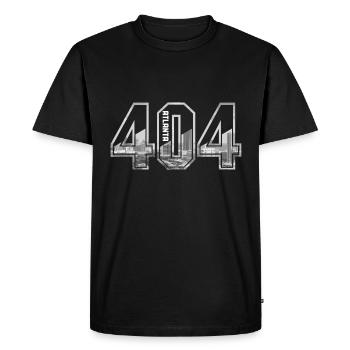 Atlanta, Géorgie - T-shirt Premium bio Homme - noir - Devant - Nico (187cm)