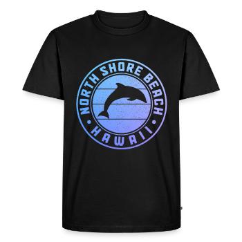 Hawaï Aloha Souvenir hawaïen - T-shirt Premium bio Homme - noir - Devant - Nico (187cm)