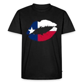 Texas - T-shirt Premium bio Homme - noir - Devant - Nico (187cm)