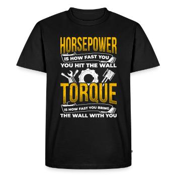 Mécanicien Tuning Tuner Car Lover Gift Aut - T-shirt Premium bio Homme - noir - Devant - Nico (187cm)