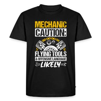 Mécanicien Tuning Tuner Car Lover Gift Aut - T-shirt Premium bio Homme - noir - Devant - Nico (187cm)