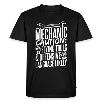 Mécanicien Tuning Tuner Car Lover Gift Aut - T-shirt Premium bio Homme - noir - Devant - Nico (187cm)