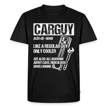 Tuning Réparation De Voiture Outils De Mécanicien De Voitures - T-shirt Premium bio Homme - noir - Devant - Nico (187cm)