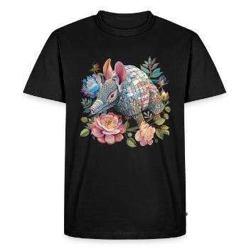 Tatou - T-shirt Premium bio Homme - noir - Devant - Nico (187cm)