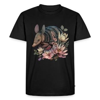 Tatou - T-shirt Premium bio Homme - noir - Devant - Nico (187cm)