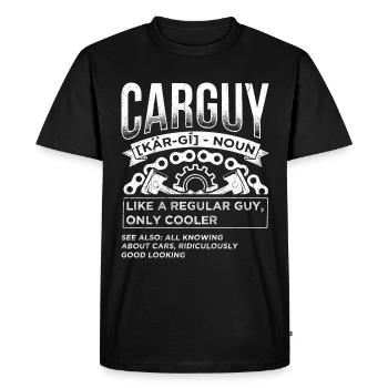 Tuning Réparation De Voiture Outils De Mécanicien De Voitures - T-shirt Premium bio Homme - noir - Devant - Nico (187cm)