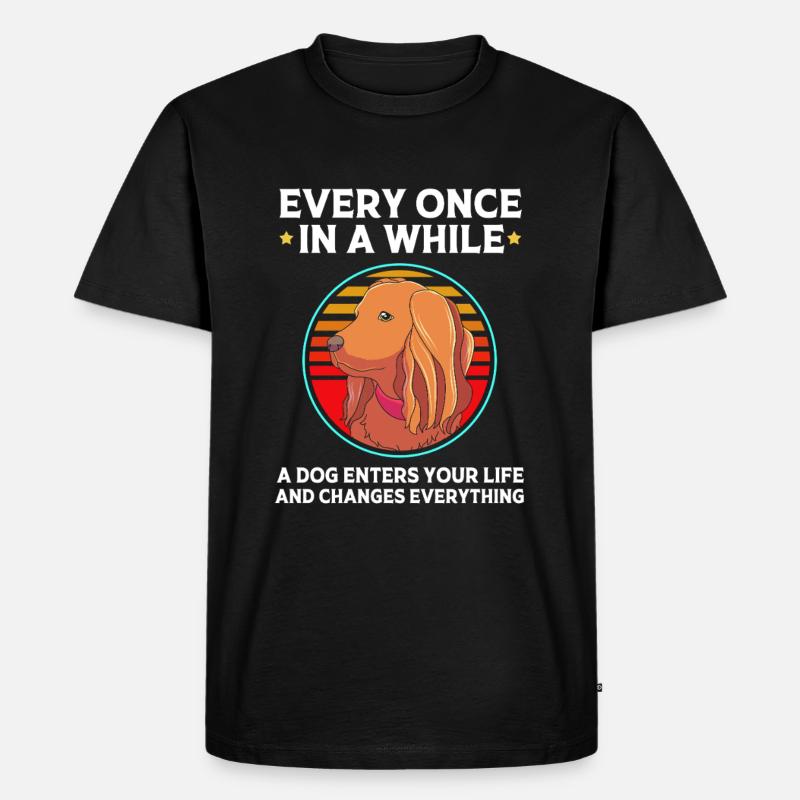 Boykin Spaniel - Männer Premium Bio T-Shirt - Schwarz