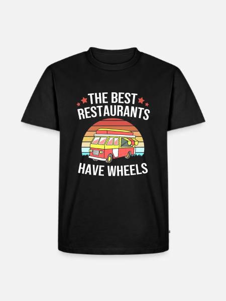 Camion de restauration de snacks - T-shirt Premium bio Homme - noir