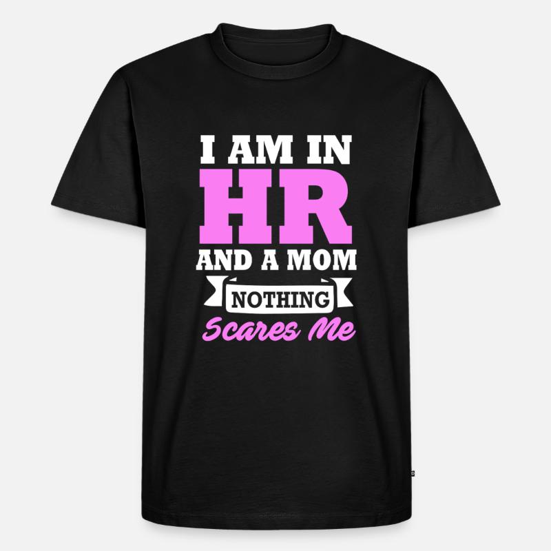 HR Manager - Männer Premium Bio T-Shirt - Schwarz