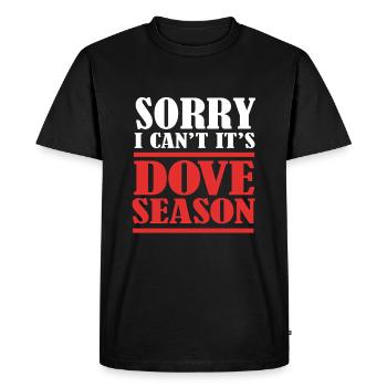 Pigeon Chasse Pigeon - T-shirt Premium bio Homme - noir - Devant - Nico (187cm)