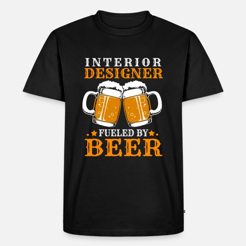 Architecte Architecte d’intérieur Architecture - T-shirt Premium bio Homme - noir