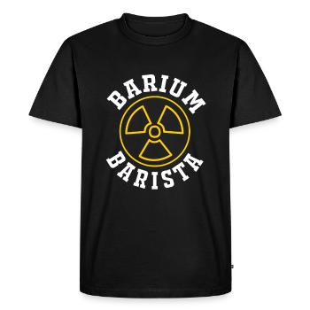 IRM Radiologue Radiologie Rad Tech X-ray - T-shirt Premium bio Homme - noir - Devant - Nico (187cm)