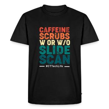 IRM Radiologue Radiologie Rad Tech Radiologie - T-shirt Premium bio Homme - noir - Devant - Nico (187cm)