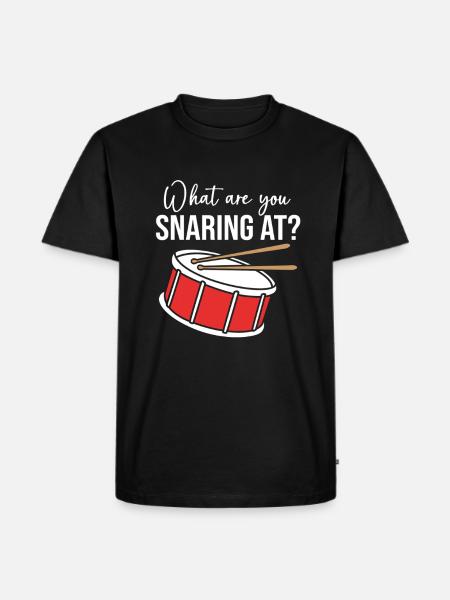 Drums Drummers Drumsticks - Men's Premium Organic T-Shirt - black