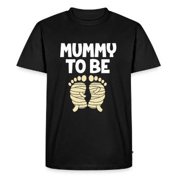 Gender Reveal Halloween Babyshower - Herre Premium økologisk T-shirt - sort - Foran - Nico (187cm)