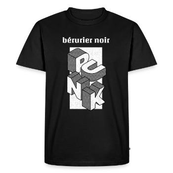 Bérurier noir punk - Men's Premium Organic T-Shirt - black - Front - Nico (187cm)