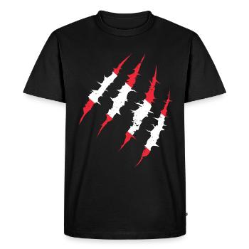 Austria - Men's Premium Organic T-Shirt - black - Front - Nico (187cm)