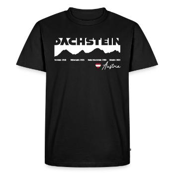Hoher Dachstein Styrie Oberösterreich Austria - T-shirt Premium bio Homme - noir - Devant - Nico (187cm)