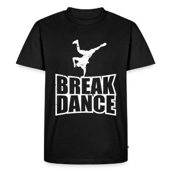Breakdance breakdancer cadeau enfants danse garçon - T-shirt Premium bio Homme - noir - Devant - Nico (187cm)