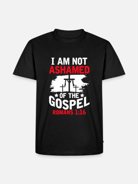 gospel bible - Men's Premium Organic T-Shirt - black