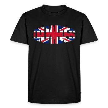 DNB Drum’n’Bass Junglist UK Remix - T-shirt Premium bio Homme - noir - Devant - Nico (187cm)
