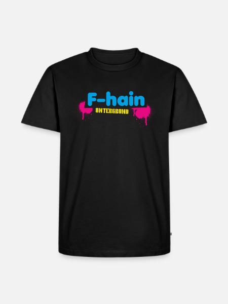 F Hain Berlin - Men's Premium Organic T-Shirt - black